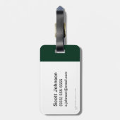 Elven Guards of Mirkwood Shield Icon Bagagelabel (Achterkant verticaal)