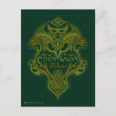 Elven Guards of Mirkwood Shield Icon Briefkaart (Voorkant)