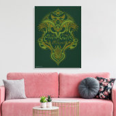 Elven Guards of Mirkwood Shield Icon Canvas Afdruk (Insitu (Woonkamer))