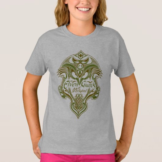 Elven Guards of Mirkwood Shield Icon T-shirt (Voorkant)