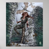 Elven Huntress Poster (Voorkant)