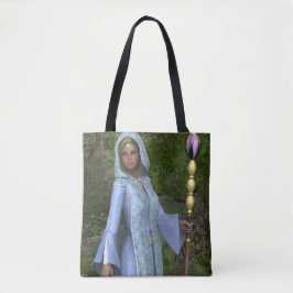 Elven Maiden All-Over Print Canvas tas