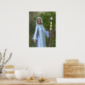 Elven Maiden Fantasy Art Print (Keuken)