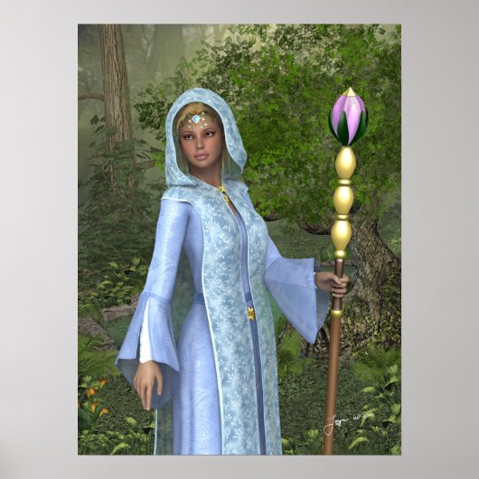 Elven Maiden Poster (Voorkant)