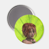 Elven meisje magneet (Voorkant / Achterkant)