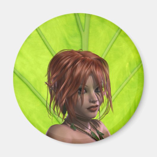 Elven meisje magneet (Voorkant)