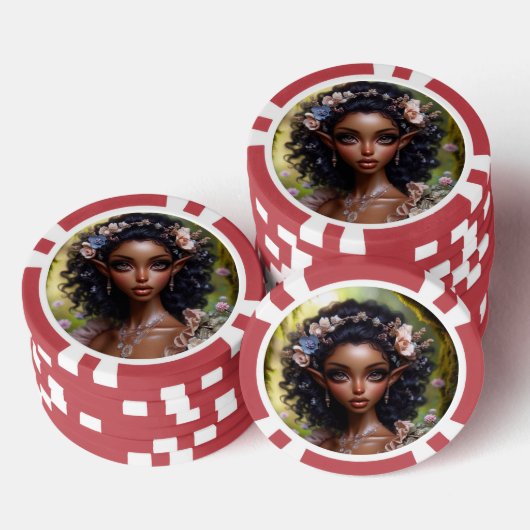 Elven Poker chips style 1 (Opstapeling)