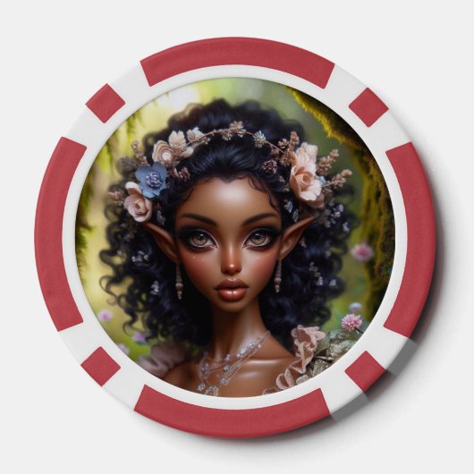 Elven Poker chips style 1 (Achterkant)