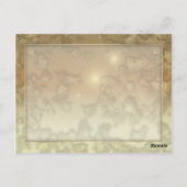 Elven Princess Fantasy Art Briefkaart (Achterkant)