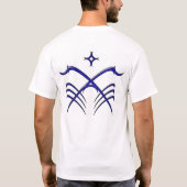 Elven Runes - Battle Magic T-shirt (Achterkant)
