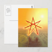 Elven Star 01 Briefkaart (Voorkant / Achterkant)