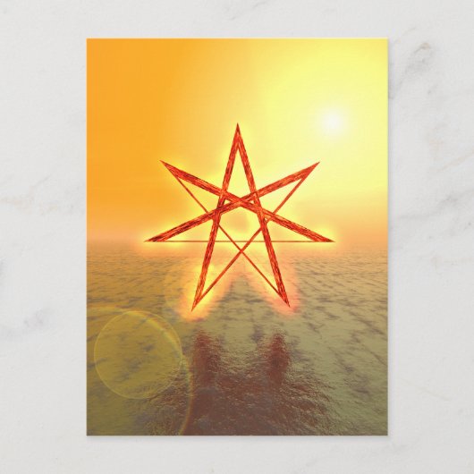 Elven Star 01 Briefkaart (Voorkant)