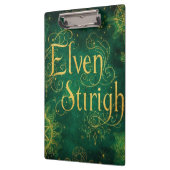 Elven Stirigh – Sigils in Green Klembord (Links)