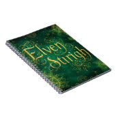 Elven Stirigh – Sigils in Green Notitieboek (Rechterzijde)