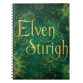 Elven Stirigh – Sigils in Green Notitieboek