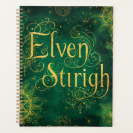 Elven Stirigh – Sigils in Green Planner