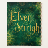 Elven Stirigh – Sigils in Green Planner (Achterkant)