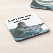 Elven Video Gamer Game Player Plastic Onderzetters (Linkerzijde)