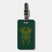 Elven Weapons Helmet Icon Bagagelabel (Voorkant verticaal)