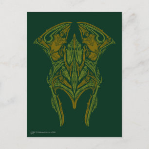 Elven Weapons Helmet Icon Briefkaart