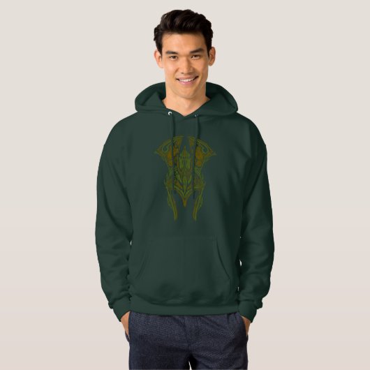 Elven Weapons Helmet Icon Hoodie (Voorkant volledig)