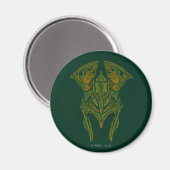 Elven Weapons Helmet Icon Magneet (Voorkant / Achterkant)
