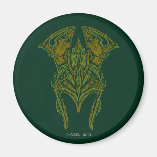 Elven Weapons Helmet Icon Magneet (Voorkant)