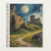 Elves Ancient Ireland Under the Night Sky Planner (Voorkant)