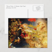 Elves and Fairies, A Midzomer Night's Dream Briefkaart (Voorkant / Achterkant)