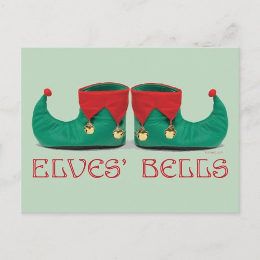 Elves' Bells Briefkaart (Voorkant)