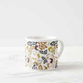 Elves, Butterflies and Masks 1 Espresso Kop (Voorkant rechts)