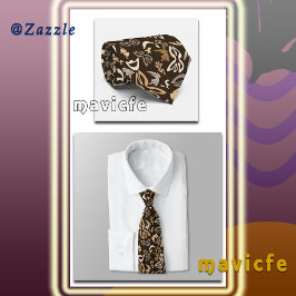 Elves, Butterflies and Masks 3 Stropdas