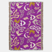 Elves, Butterflies and Masks 6 Deken (Voorkant Verticaal)