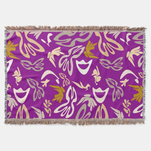 Elves, Butterflies and Masks 6 Deken (Voorkant)