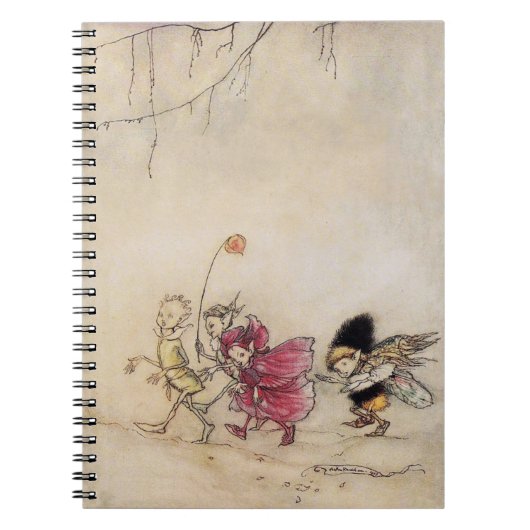 Elves en Fairies Notitieboek (Voorkant)