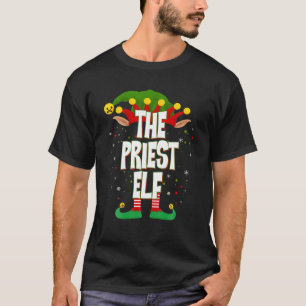 Elves Group The Priest Elf Kerstmis T-shirt