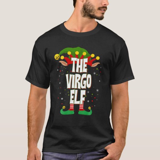 Elves Group The Virgo Elf Christmas T-shirt (Voorkant)