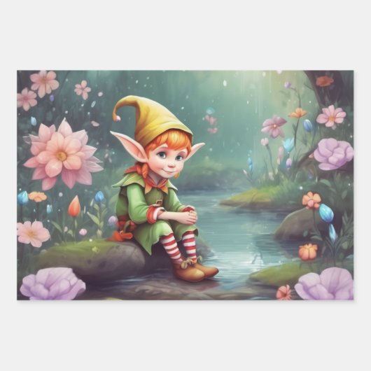 Elves Inpakpapier Vel (Voorkant 2)