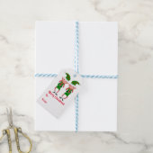 Elves kerstcadeaus voor kerstcadeaus cadeaulabel (Met Touw)