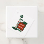 Elves Legs Merry kerstcadeau-Label Bedankjes Labels (In situ)