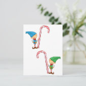 Elves met snoeprietuitvindingen kaart (Staand voorkant)