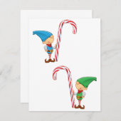 Elves met snoeprietuitvindingen kaart (Voorkant / Achterkant)