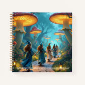 Elves Mushrooms Notitieboek (Voorkant)