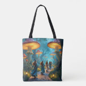 Elves Mushrooms Tote Bag (Achterkant)