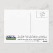 Elvet Bridge Briefkaart (Achterkant)