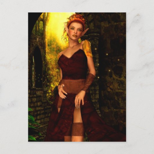Elvin Enchantment Briefkaart (Voorkant)