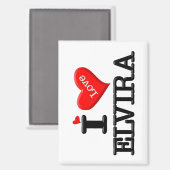 ELVIRA, IK HOU VAN JE MAGNEET (Voorkant / Achterkant)