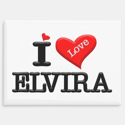 ELVIRA, IK HOU VAN JE MAGNEET