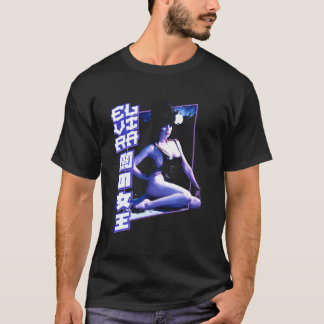Elvira meesteres van de donkere maan baden t-shirt