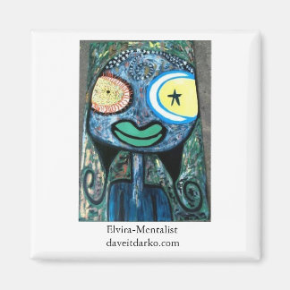 Elvira-Mentalist Magneet